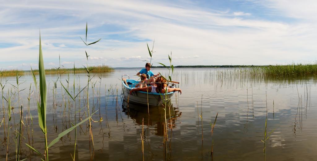Vila Rybaczowka Luknajno Mikołajki Exteriér fotografie